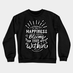 Happiness distress Crewneck Sweatshirt